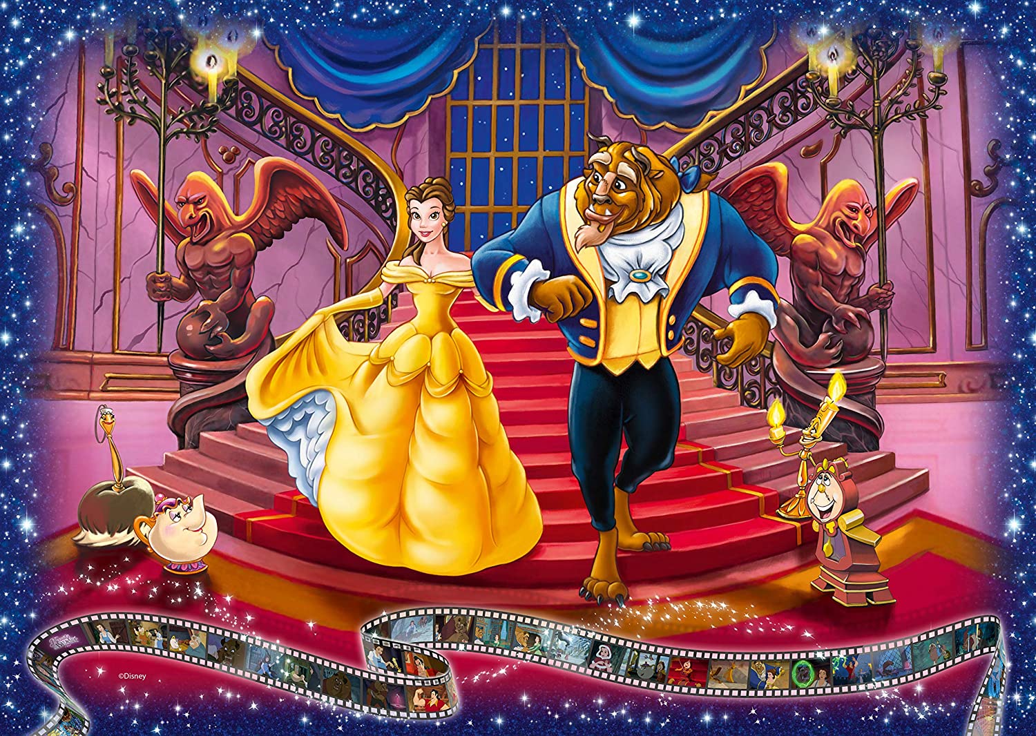 Ravensburger Jigsaw Puzzle : Disney Moments 1991 Beauty and the Beast 1000pc